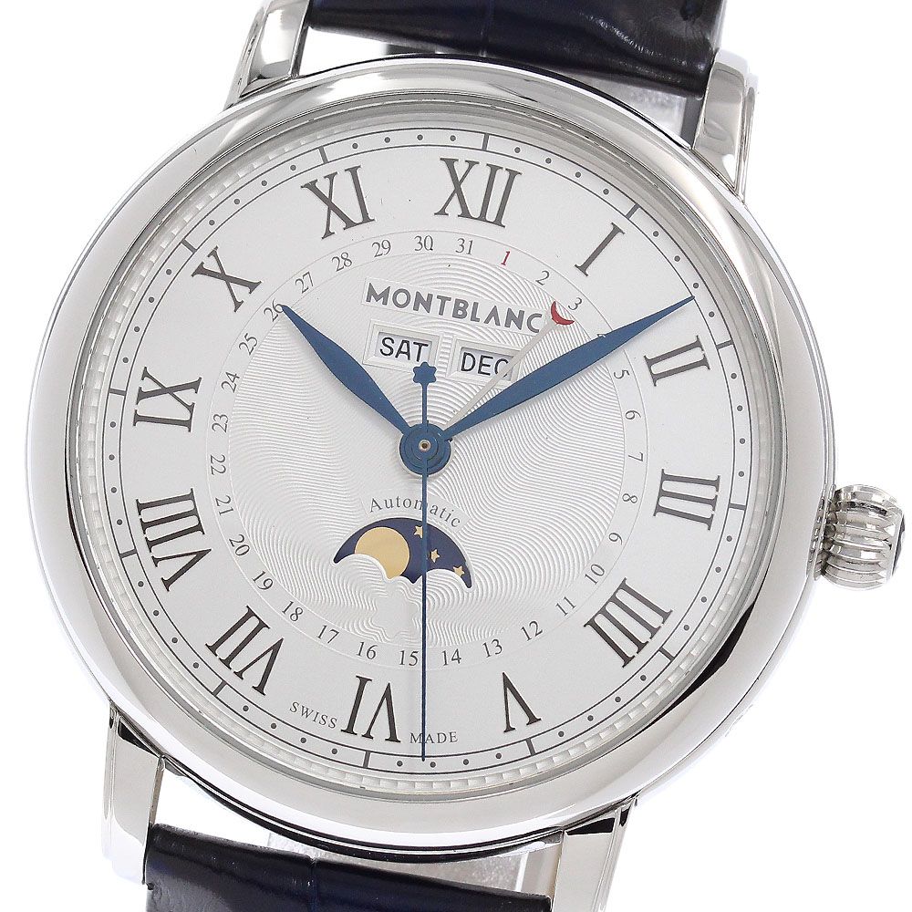 モンブラン MONTBLANC 7474/MB119955 スターレガシー ムーンフェイズ トリプルカレンダー 自動巻き メンズ 良品 箱・保証書付き_958054