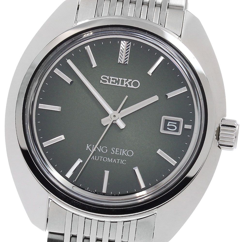 セイコー SEIKO SDKA021/6L35-00J0 キングセイコー デイト 自動巻き メンズ 極美品 箱・保証書付き_958250