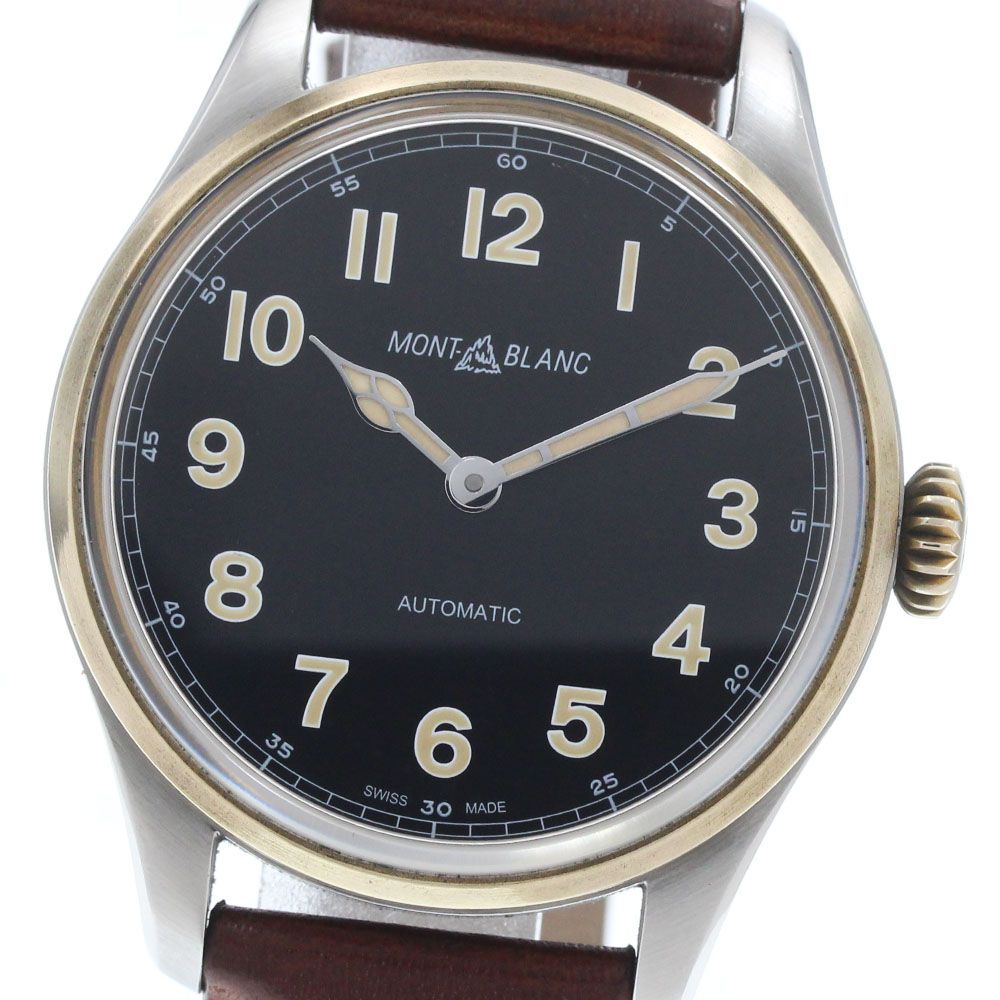モンブラン MONTBLANC 7454/117833 1858 オートマティック 自動巻き メンズ _957118