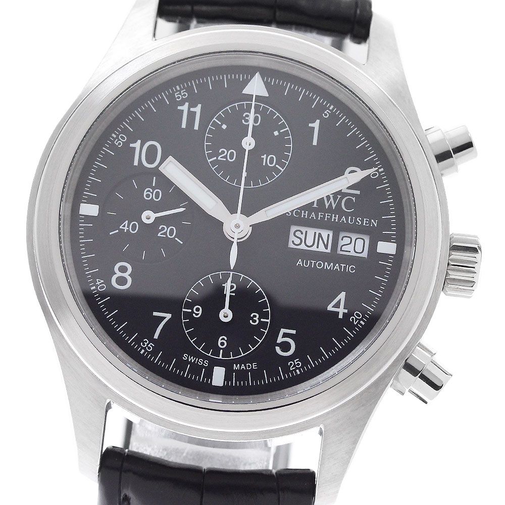 IWC IWC SCHAFFHAUSEN IW370603 パイロットウォッチ フリーガー クロノグラフ 自動巻き メンズ 美品 _959807 IWC IWC SCHAFFHAUSEN IW370603 パイロットウォッチ フリーガー クロノ