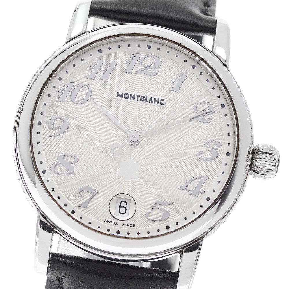 モンブラン MONTBLANC 7042 マイスターシュティック デイト クォーツ メンズ _957232