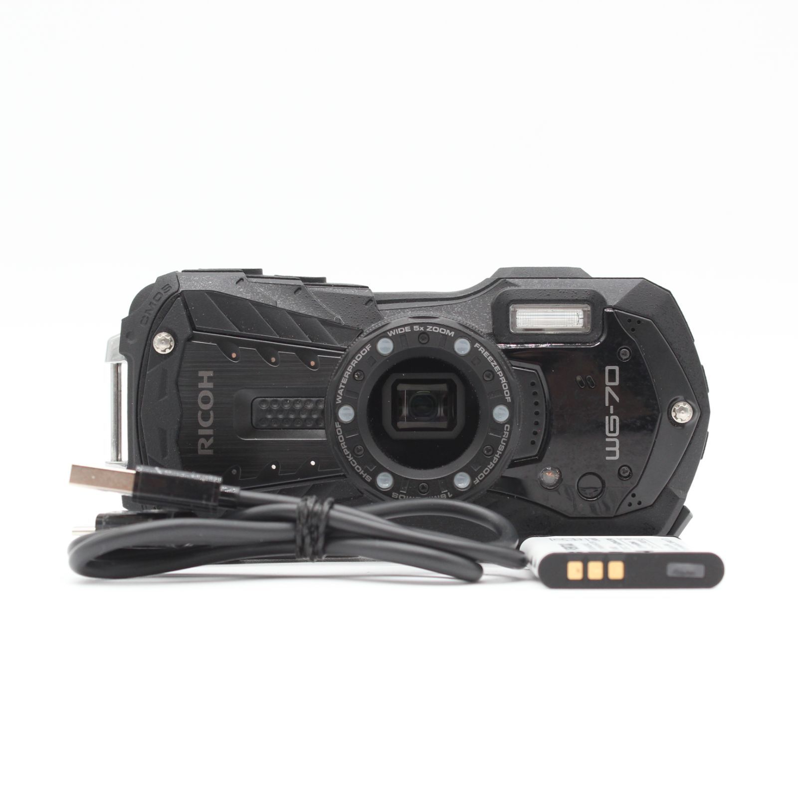 ≪極上品≫ RICOH WG-70 ブラック #20260503-C3824