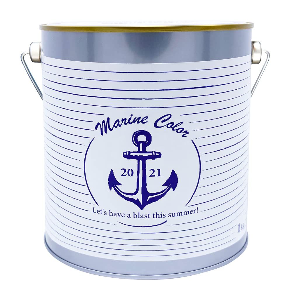 新品 ニッペ ペンキ 塗料 マリンカラー 1kg sea breeze シーブリーズ 水性 つやなし 屋内外 日本製 4976124870637