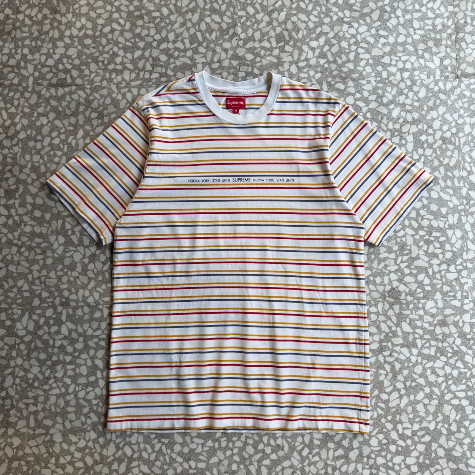 Supreme / multi border T-shirt size M シュプリーム ボーダー マルチ