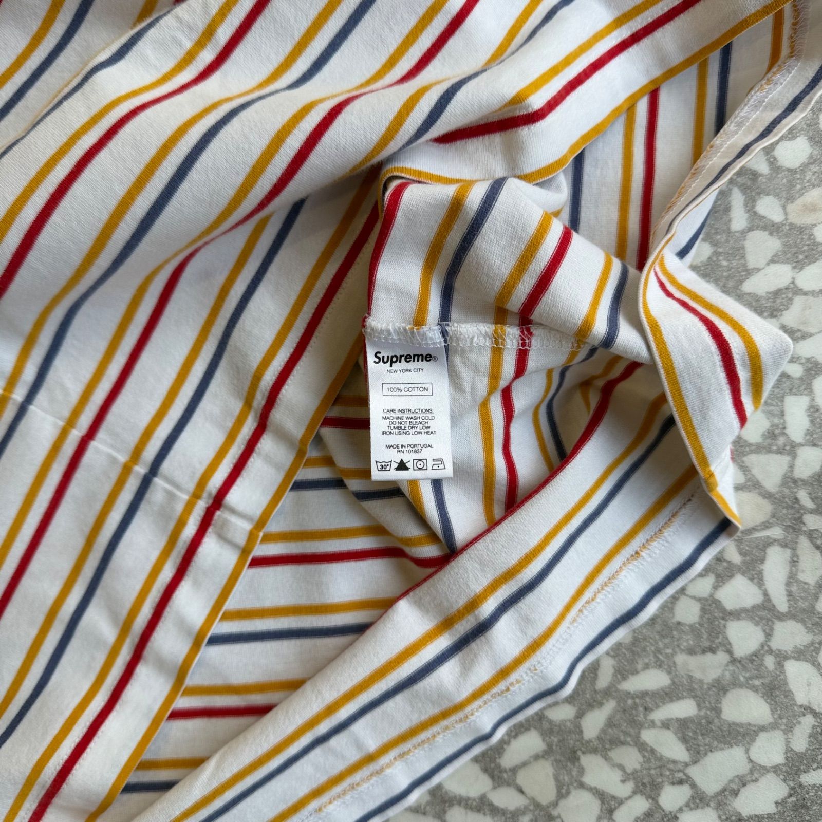 Supreme / multi border T-shirt size M シュプリーム ボーダー マルチ