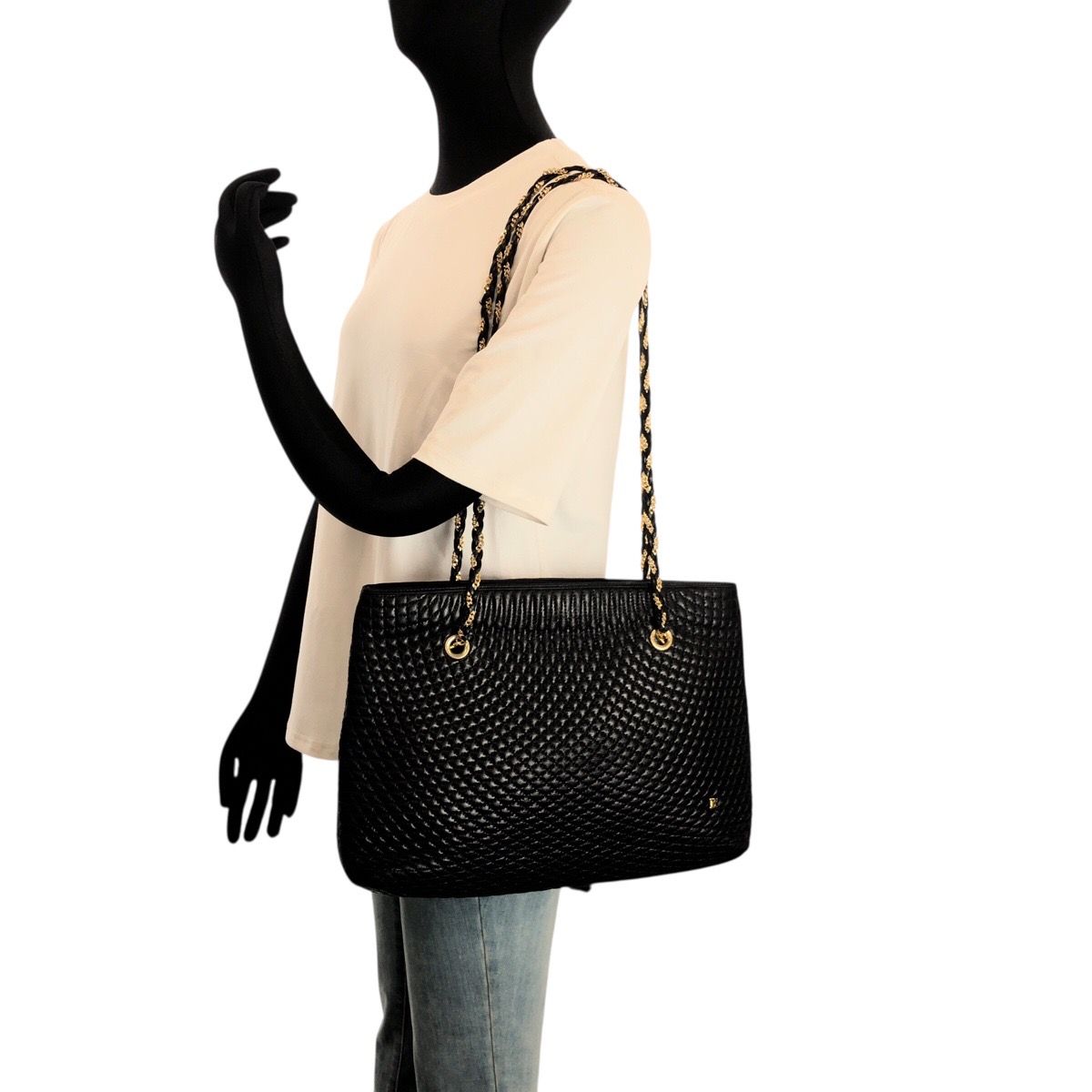 美品 BALLY バリー ヴィンテージ キルティング ブラック 黒 レザー 美品 BALLY バリー ヴィンテージ キルティング ブラック 黒 レザー