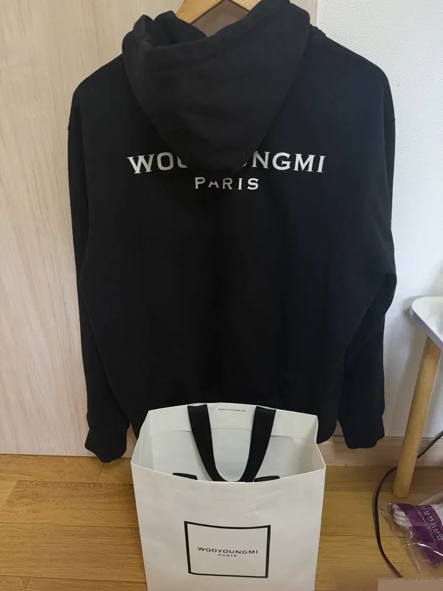 WOOYOUNGMI ウーヨンミ バックロゴ フーディー 新モデル フルセット