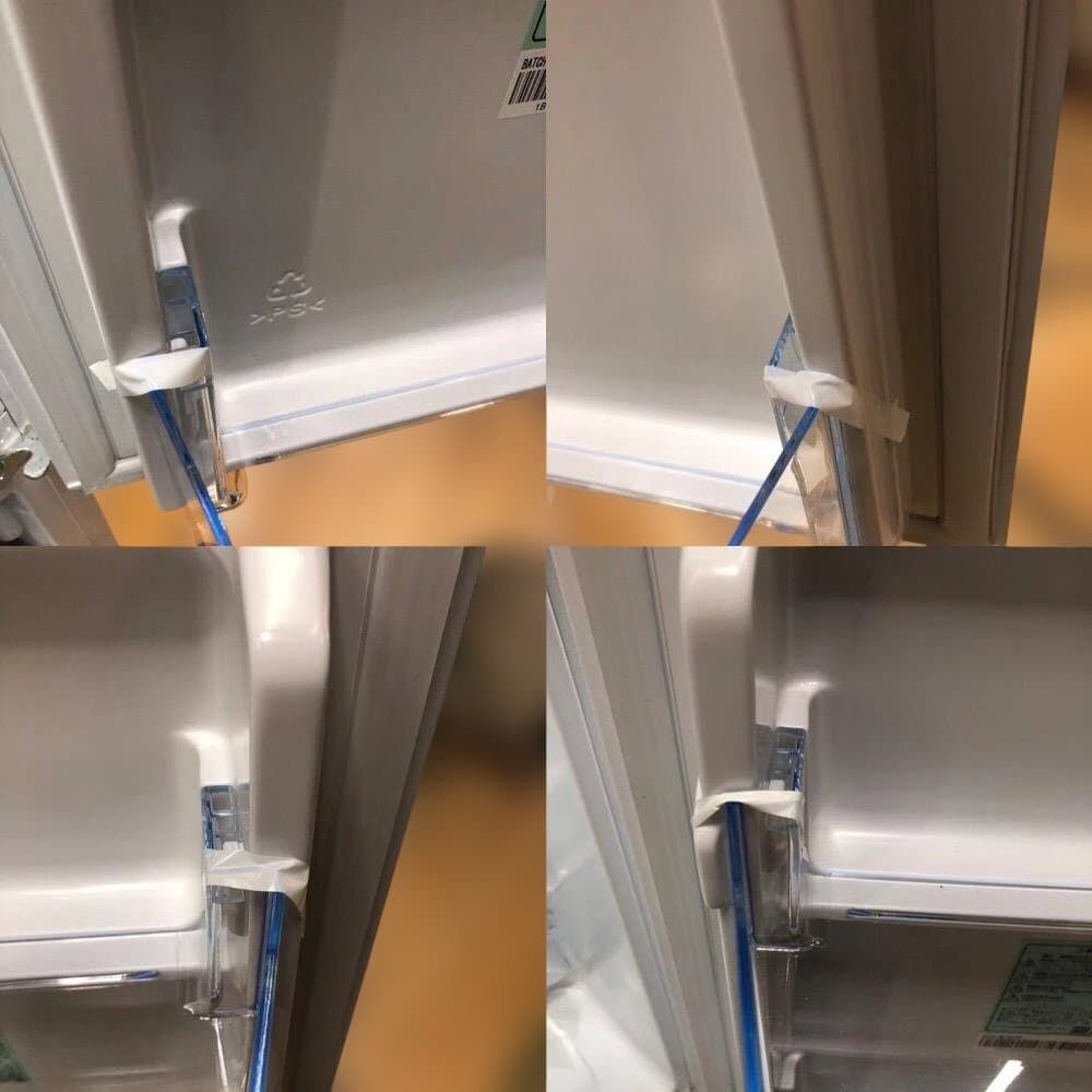 ほぼ未使用品 ハイセンス Hisense HR-D13E2W 2023年製 135L 2ドア 冷凍