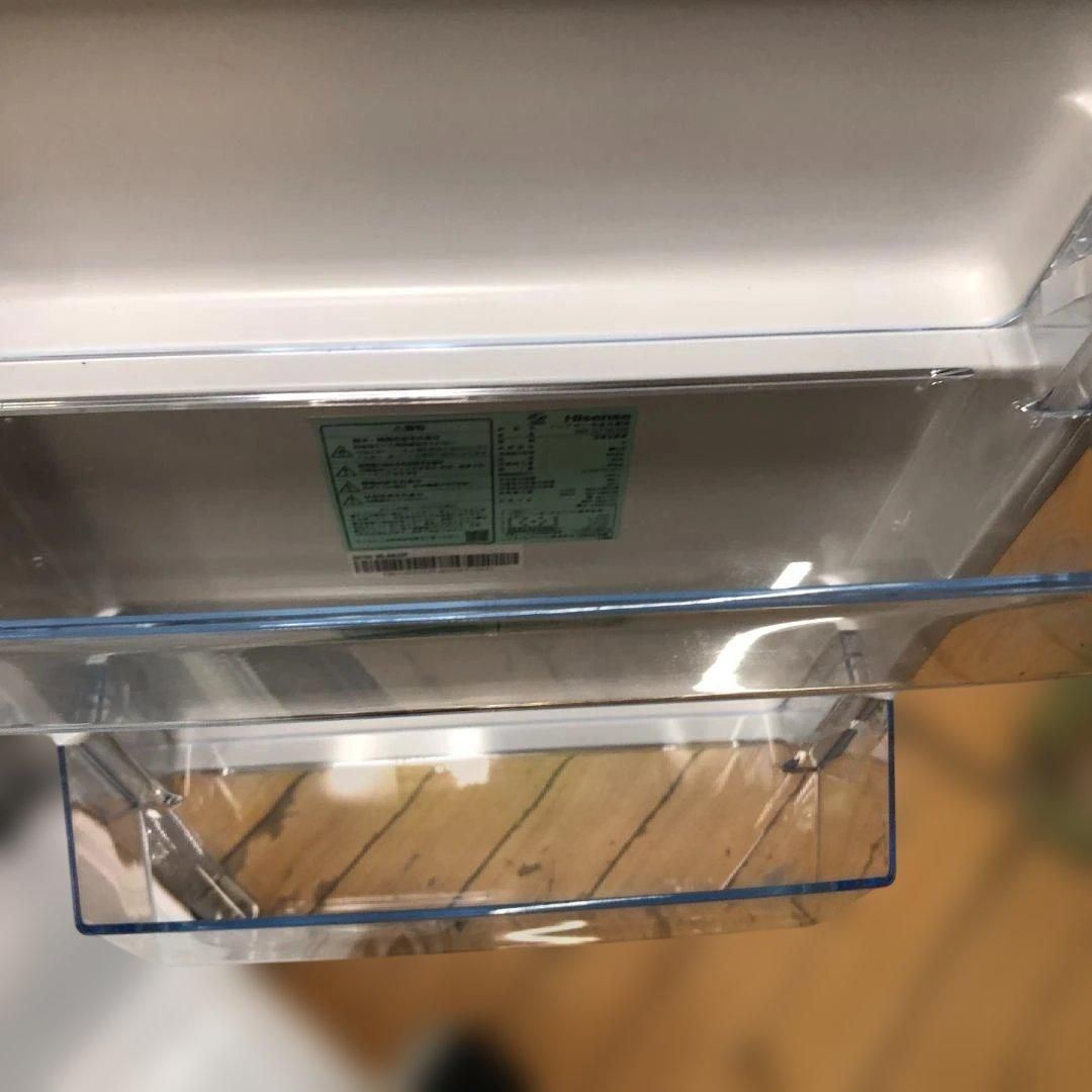 ほぼ未使用品 ハイセンス Hisense HR-D13E2W 2023年製 135L 2ドア 冷凍