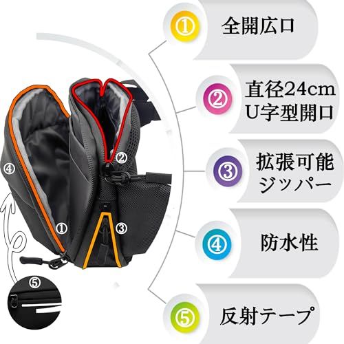 [TOSEICO] ウエストポーチ メンズ ボディバッグ 拡張機能付き ショルダーバッグ レディース ウエストバッグ 大容量 ヒップバッグ 撥水加工 セキュリティ 旅行 斜めがけバッグ 防水 仕事用 通学 釣り 散歩 バイク アウトドア ラン 9e52518b