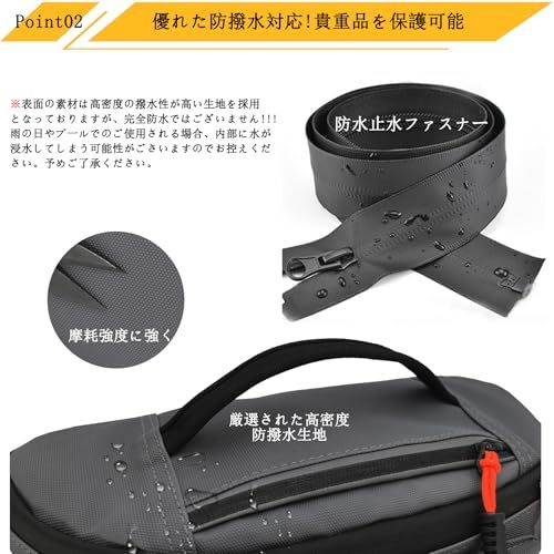 【5WAY多機能拡張】TOSEICO 防撥水 ウエスト バッグ メンズ ウエストポーチ 一眼レフ対応 拡張可能 ランニング ポーチ ボディバッグ レディース 斜めがけ 肩掛け 大容量 腰ポーチ アウトドア/旅行/日常にマルチ活用/バイク/撮影 c5fb338a