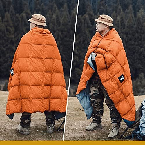 OneTigris ダウンブランケット 195cm?135cm マルチブランケット 防寒 キャンプ アウトドア ひざ掛け 掛け布団 車中泊 超軽量 テント用キルト 柔らかい 暖かい コンパクト 収納袋付き (オレンジ)koe 732ecc22 OneTigris ダウンブランケット 195cm?135cm マルチブランケット 防寒 キャンプ アウトドア ひざ掛け 掛け布団 車中泊 超軽量 テント用キルト 柔らかい 暖かい コンパクト 収納袋付き (オレンジ)koe 732ecc22