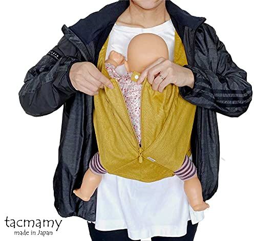 tacmamy(タックマミー) 抱っこひも 綿100％ 日本製 (グレージュ, M)koe b359b332
