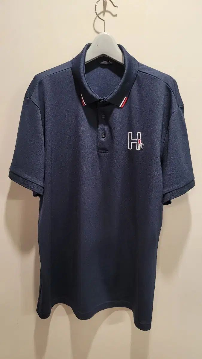 HAZZYS ヘジス ゴルフ ネイビー ポロ 半袖T