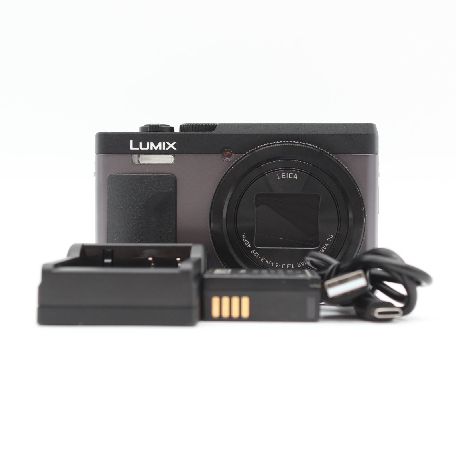 ≪極上品≫ Panasonic ルミックス TZ90 ボディ シルバー #20260506-3210