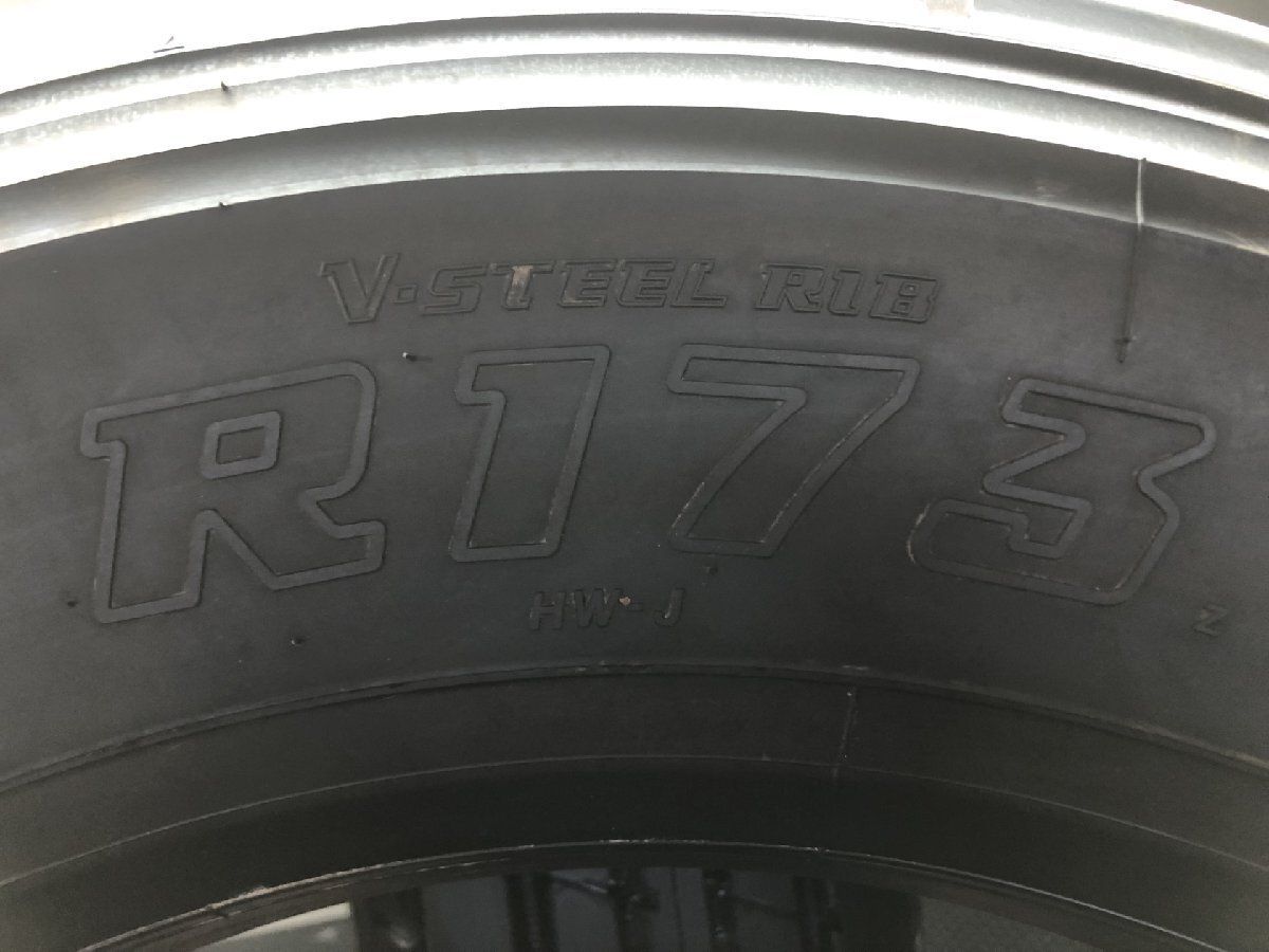 新車外し】札幌発 引取OK BS R173 275/70R22.5 148/145J 22.5インチ 
