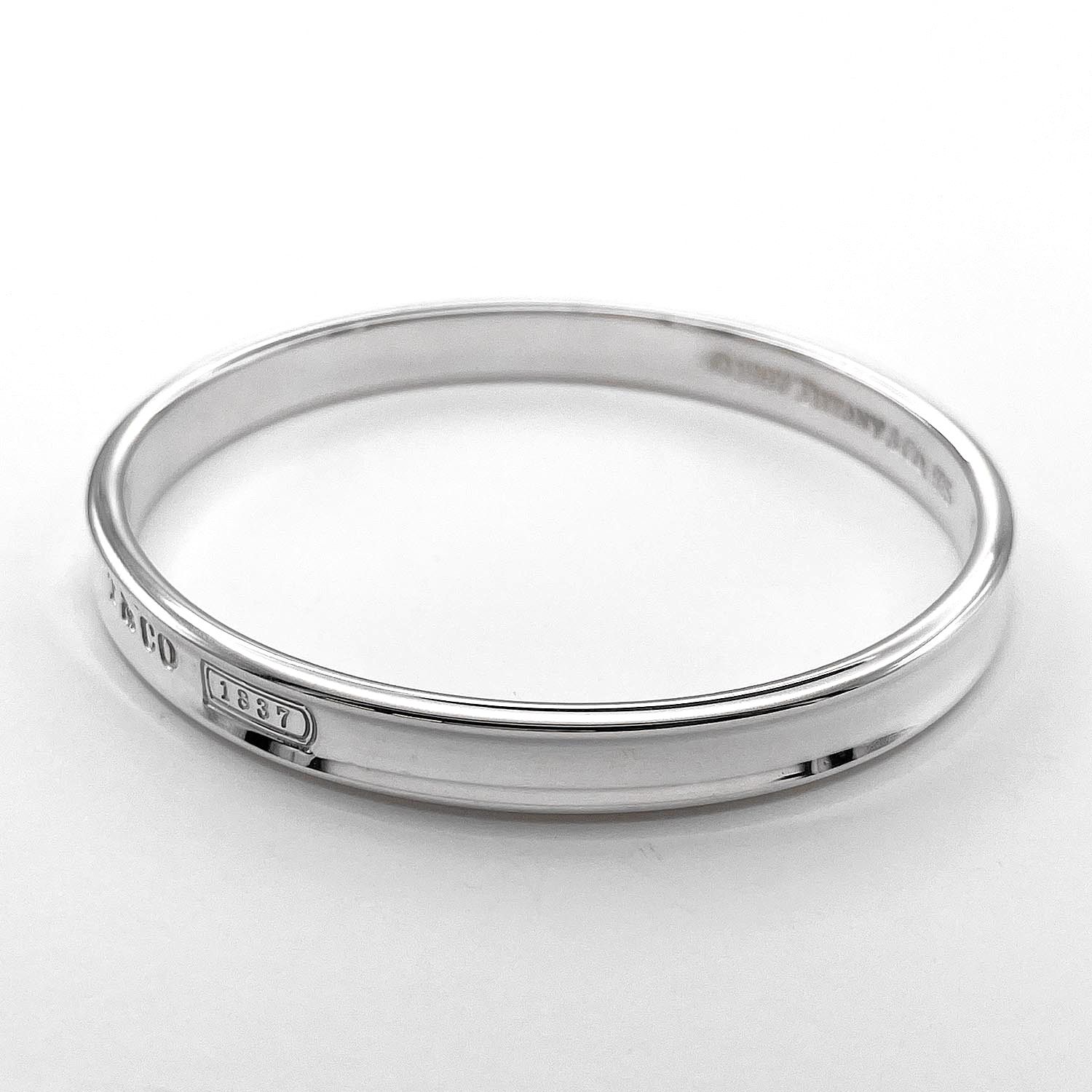 TIFFANY&Co. ティファニー 1837 ナロー バングル ブレスレット SV925