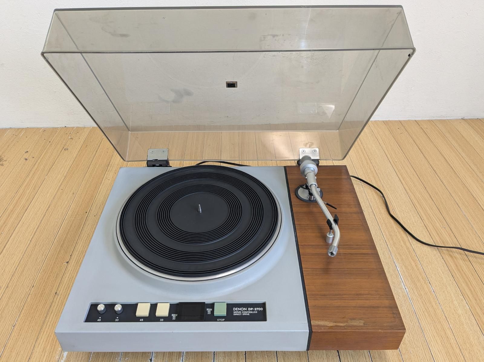 DENON デノン レコードプレーヤー DP-2700 現状渡 - メルカリ