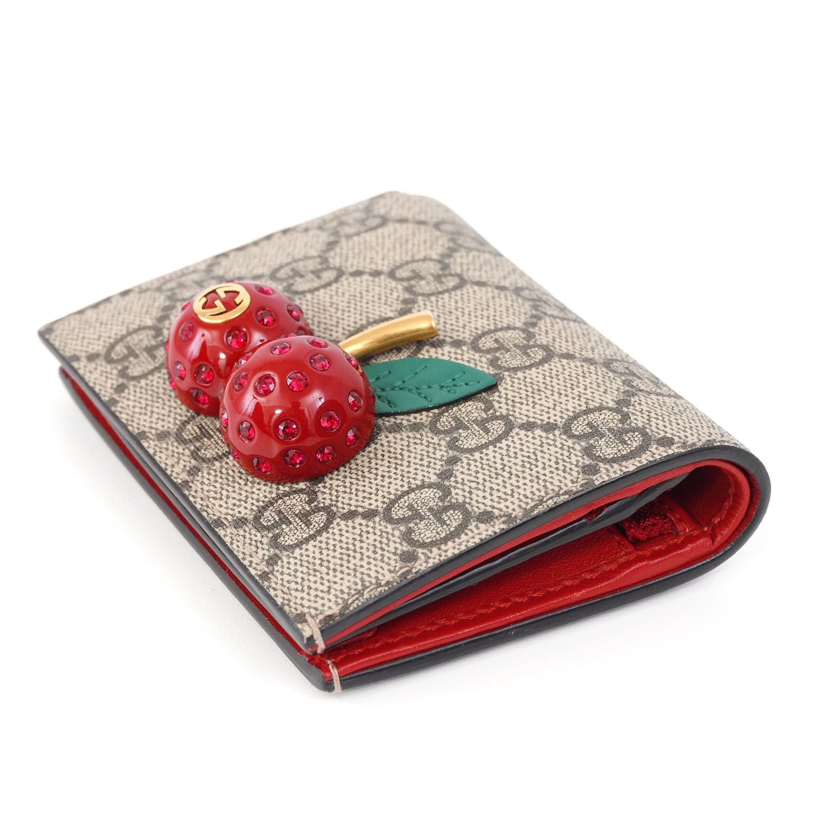 新品同様＋】GUCCI チェリー 財布 476050 VINTAGE - メルカリ