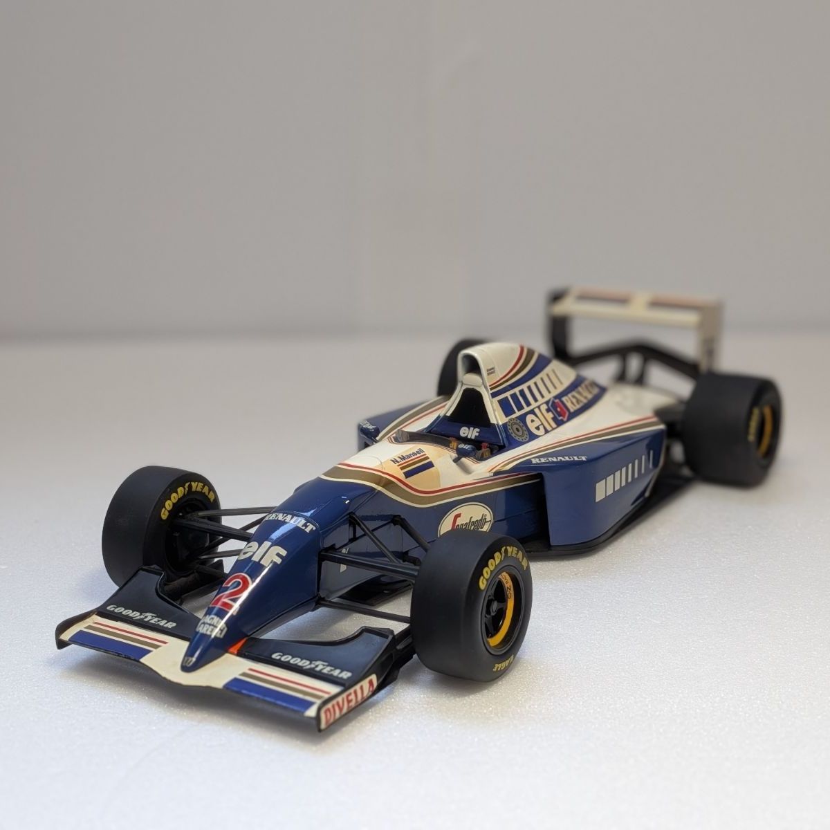 ジャンク 1/18 ミニチャンプス ウィリアムズ ルノーFW16 ナイジェル