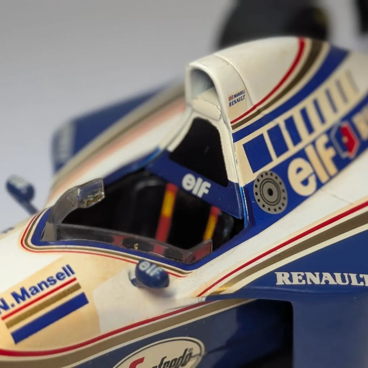 ジャンク 1/18 ミニチャンプス ウィリアムズ ルノーFW16 ナイジェル