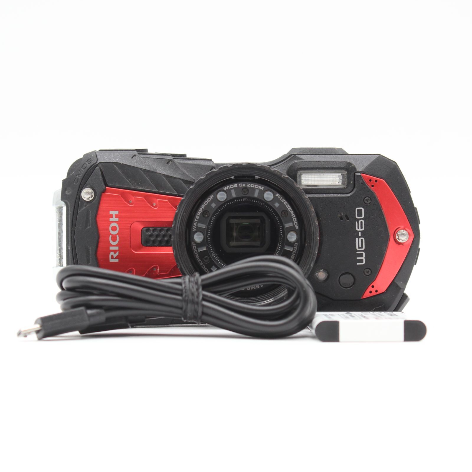 ≪並品≫ RICOH WG-60 ボディ レッド #20260430-C3802
