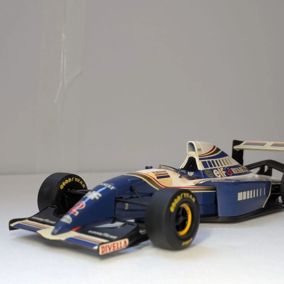 Williams FW16 ミニカー ナイジェル・マンセル仕様 ジャンク 1/18 ミニチャンプス ウィリアムズ ルノーFW16 ナイジェル