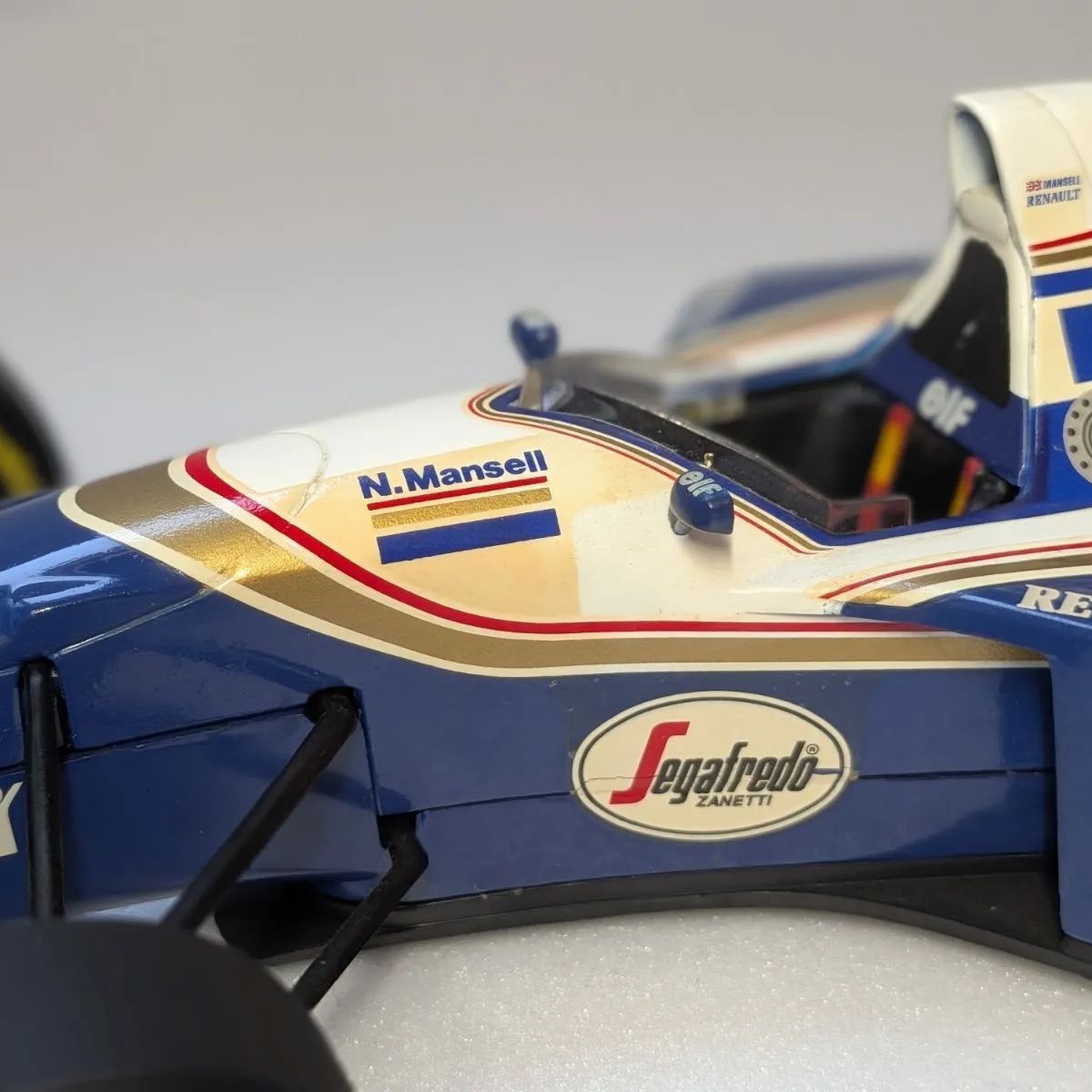 ジャンク 1/18 ミニチャンプス ウィリアムズ ルノーFW16 ナイジェル