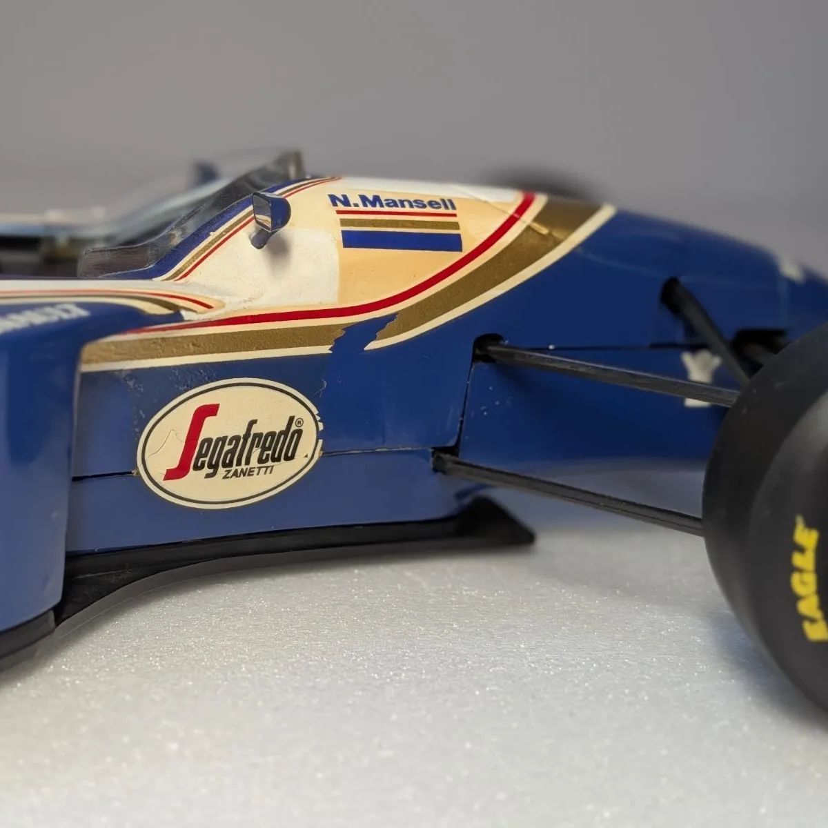ジャンク 1/18 ミニチャンプス ウィリアムズ ルノーFW16 ナイジェル