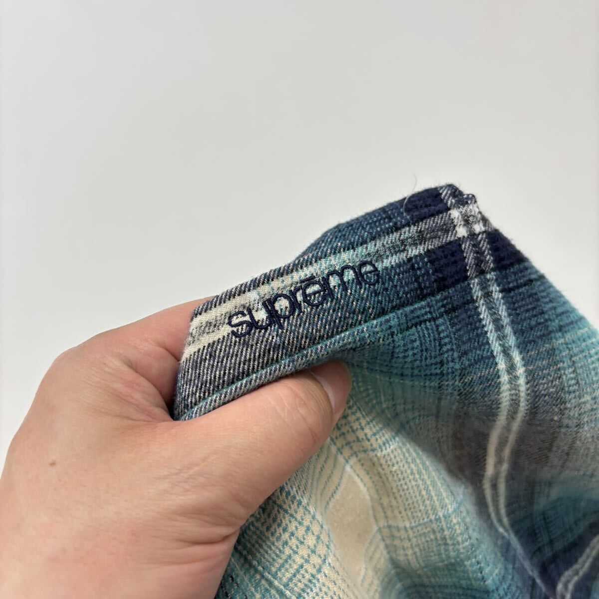 23ss 2023 Supreme シュプリーム Shadow Plaid Flannel Shirt シャドウ 