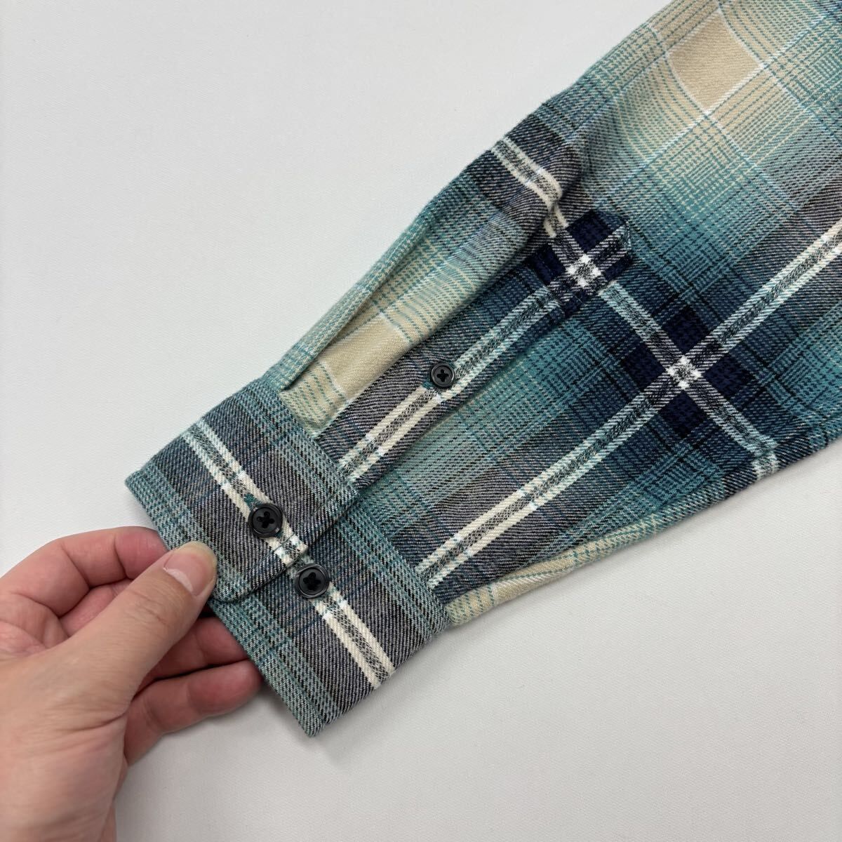 23ss 2023 Supreme シュプリーム Shadow Plaid Flannel Shirt シャドウ