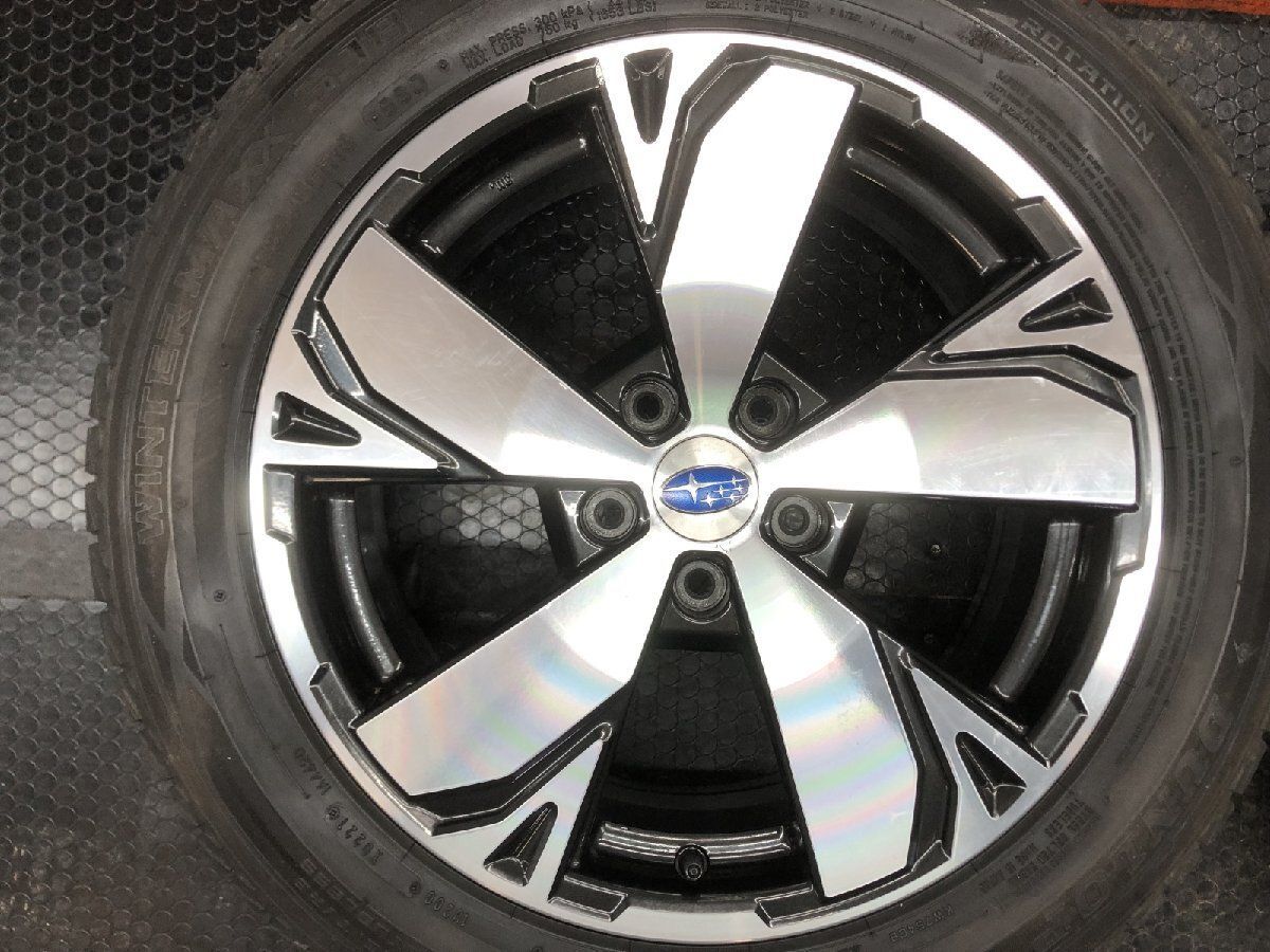 DUNLOP SJ8 225/55R18】スタッドレス【SUBARU SKフォレスター 純正 DUNLOP SJ8 225/55R18】スタッドレス【SUBARU SKフォレスター 純正