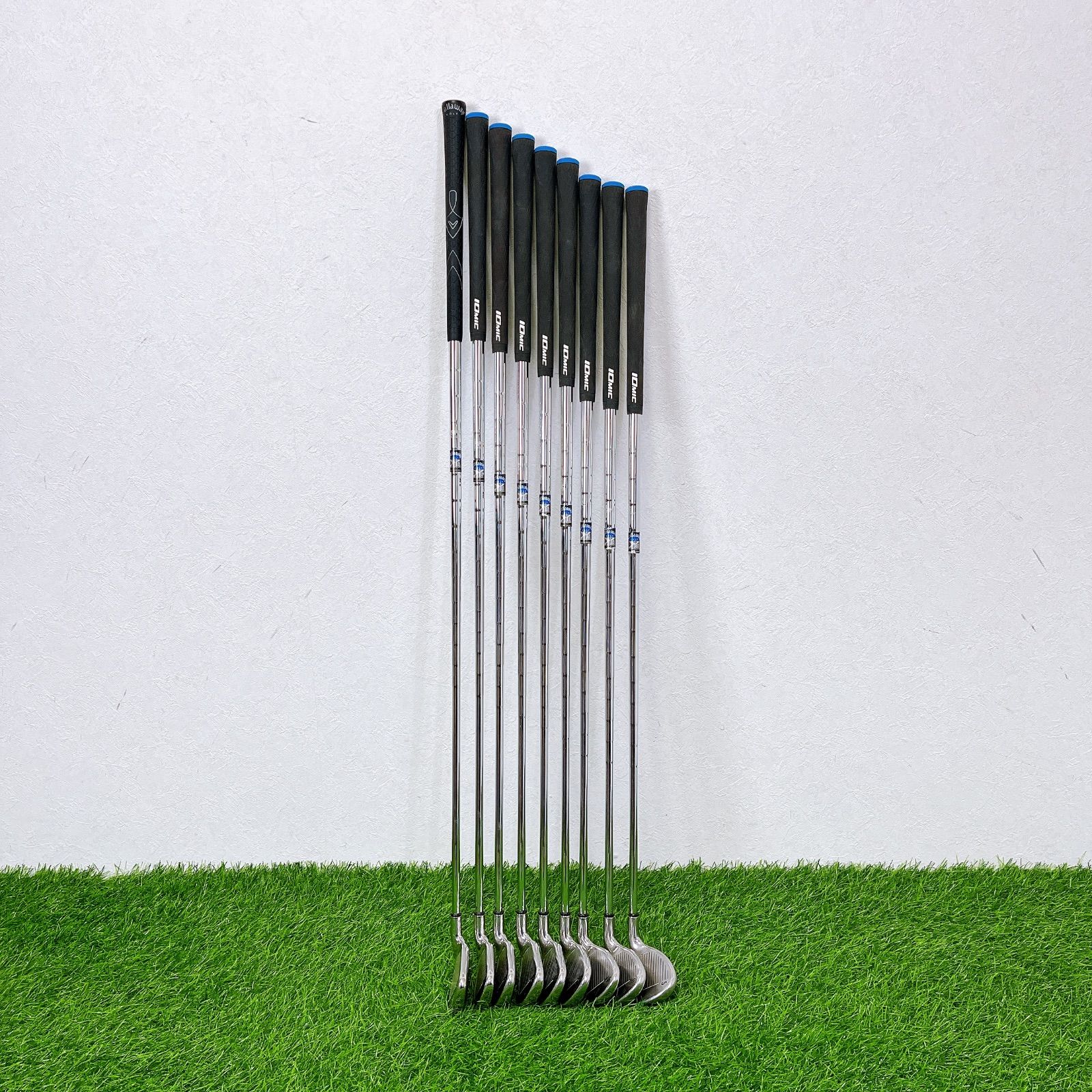 名器 Callaway X18 アイアンセット レフティ 5-9 PA 希少レフティ9本セット】Callaway X-18 / キャロウェイ 左利き用 男性