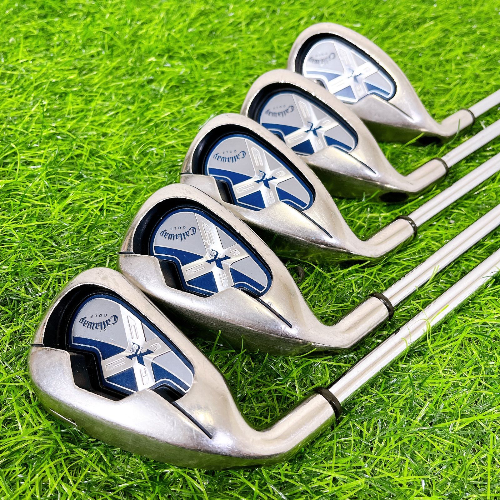 【左利き】Callaway LEGACY アイアンセット 6本（R） 希少レフティ9本セット】Callaway X-18 / キャロウェイ 左利き用 男性
