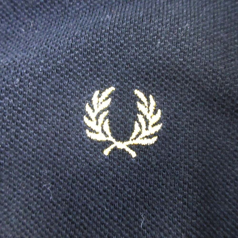 良品 FRED PERRY フレッドペリー ロゴ刺繍 ポロシャツ カットソー