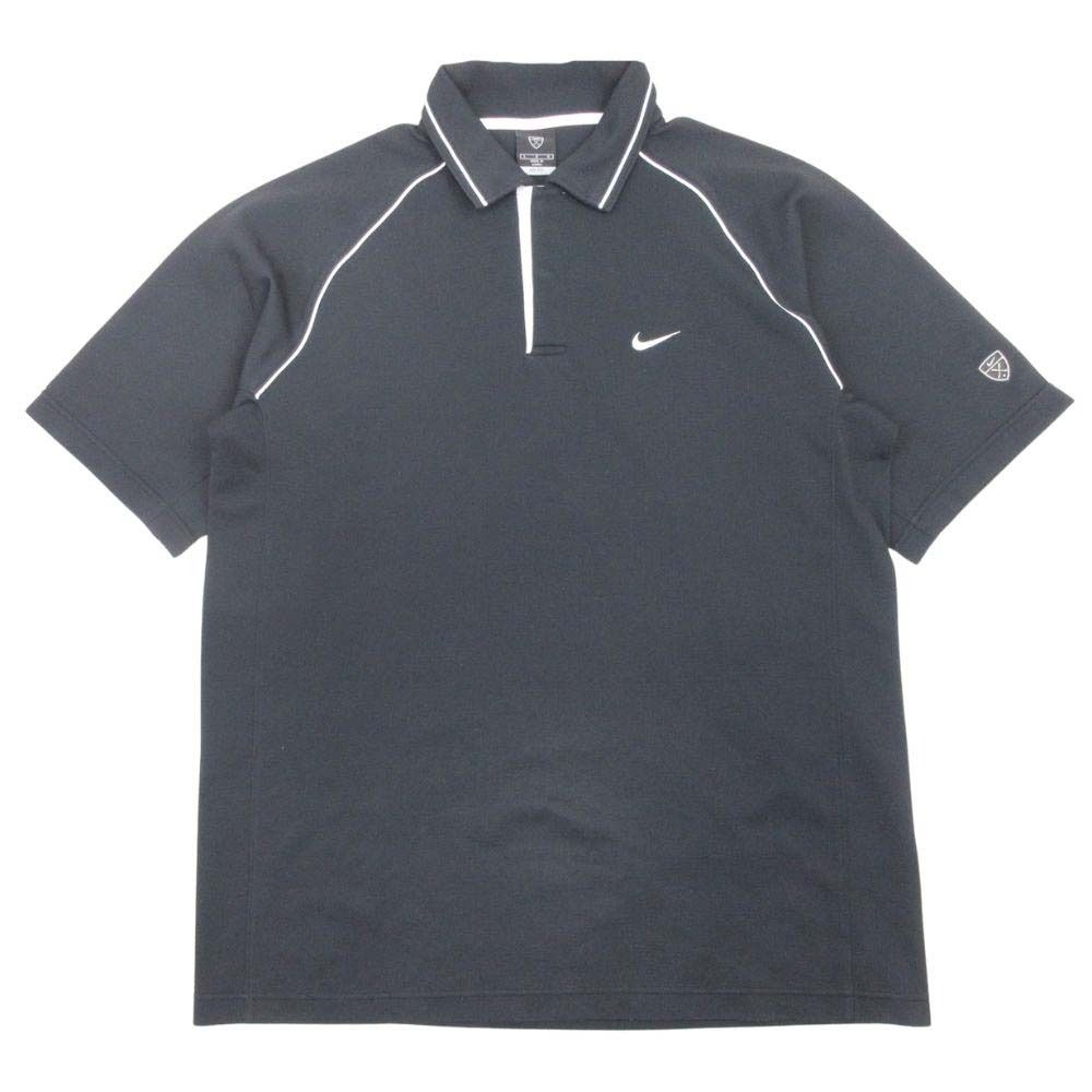 nikeナイキ　ゴルフ 刺繍ロゴ　半袖　ポロシャツ　美品 美品 NIKE GOLF ナイキ ロゴ刺繍 ポロシャツ カットソー トップス 半袖