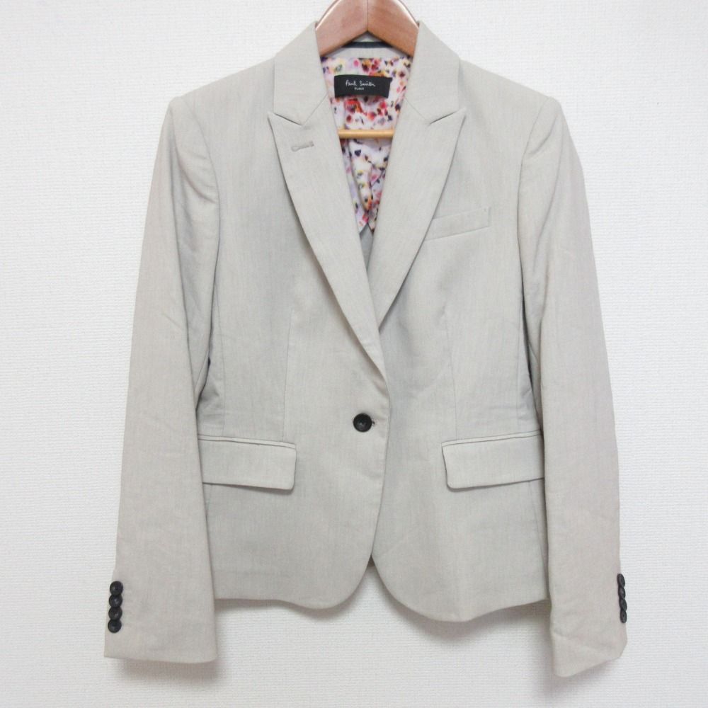 Paul Smith Women テーラードジャケット　セレモニー　成人の集い 良品 paul smith BLACK ポールスミス ブラック テーラードジャケット