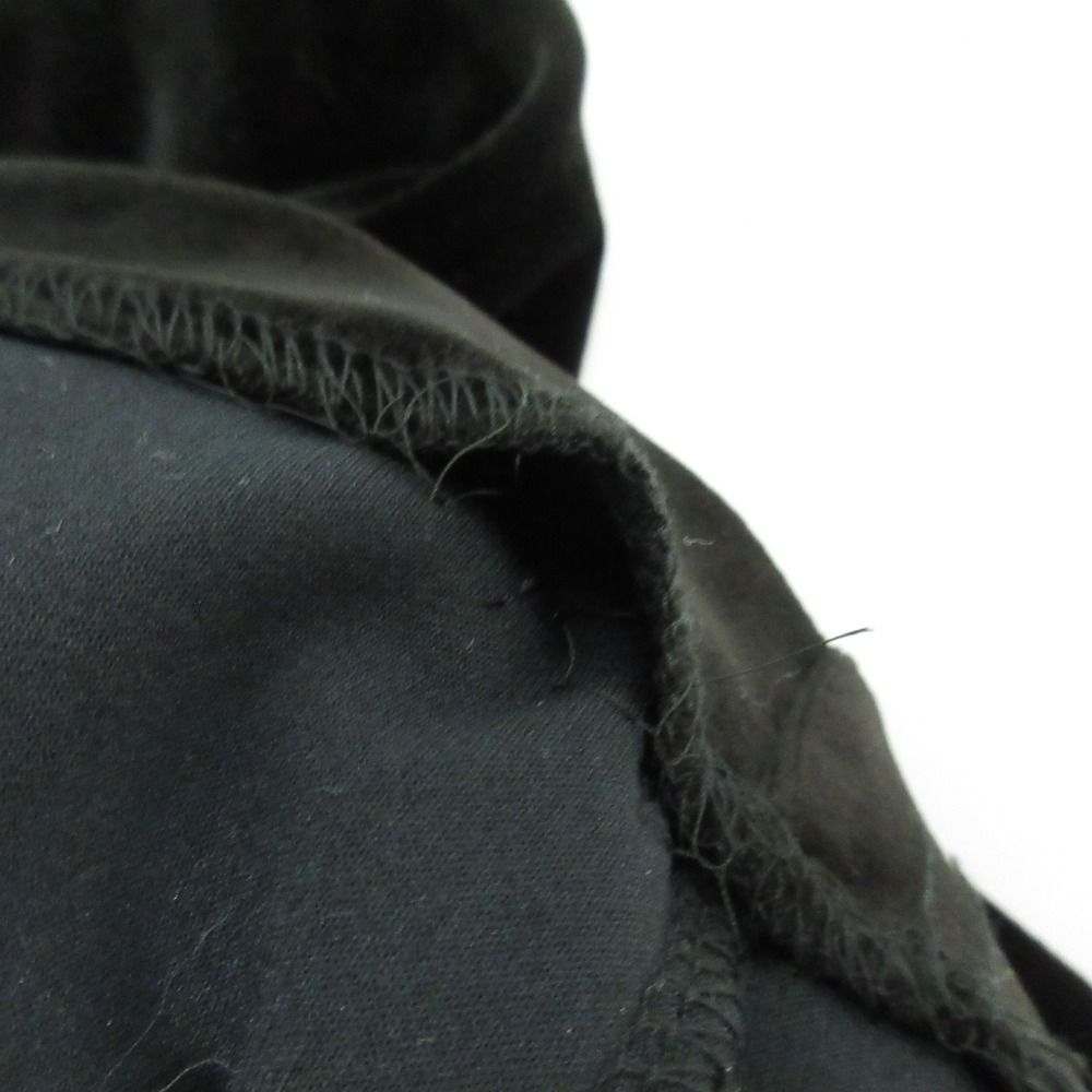 FOXEY NEWYORK ブラックベロアワンピース　サイズ40 良品 FOXEY NEW YORK フォクシーニューヨーク ショートスリーブ ひざ丈
