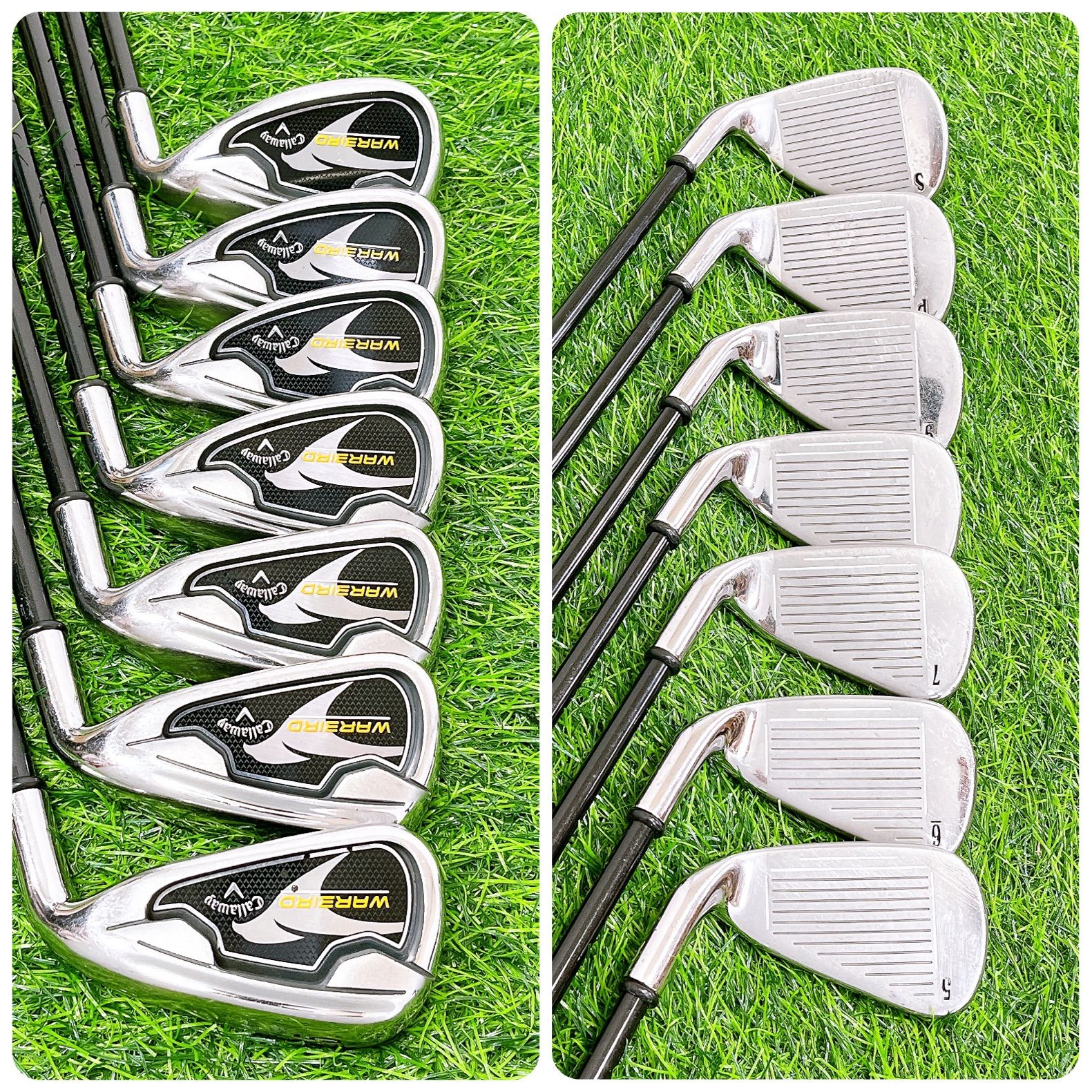 Callaway WARBIRD メンズゴルフアイアン6本セット 右 R 初心者 【公式