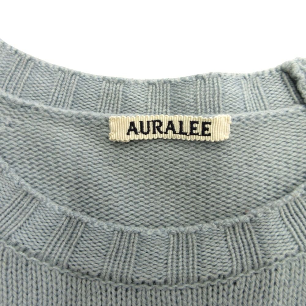 AURALEE 23AW フレンチメリノセーター AURALEE オーラリー 23aw WASHED FRENCH MERINO KNIT P/O ウォッシュド