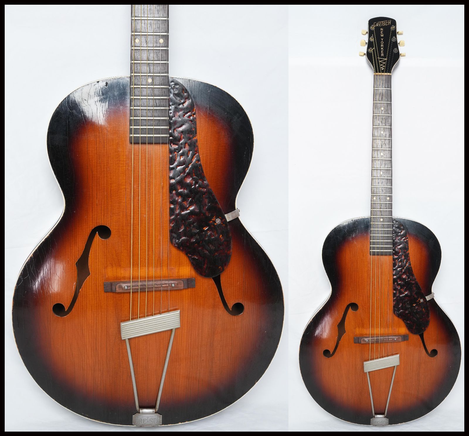 ★GRETSCH NEW YOKER フルアコ ピックギター 現状品 50年代 ヴィンテージ★