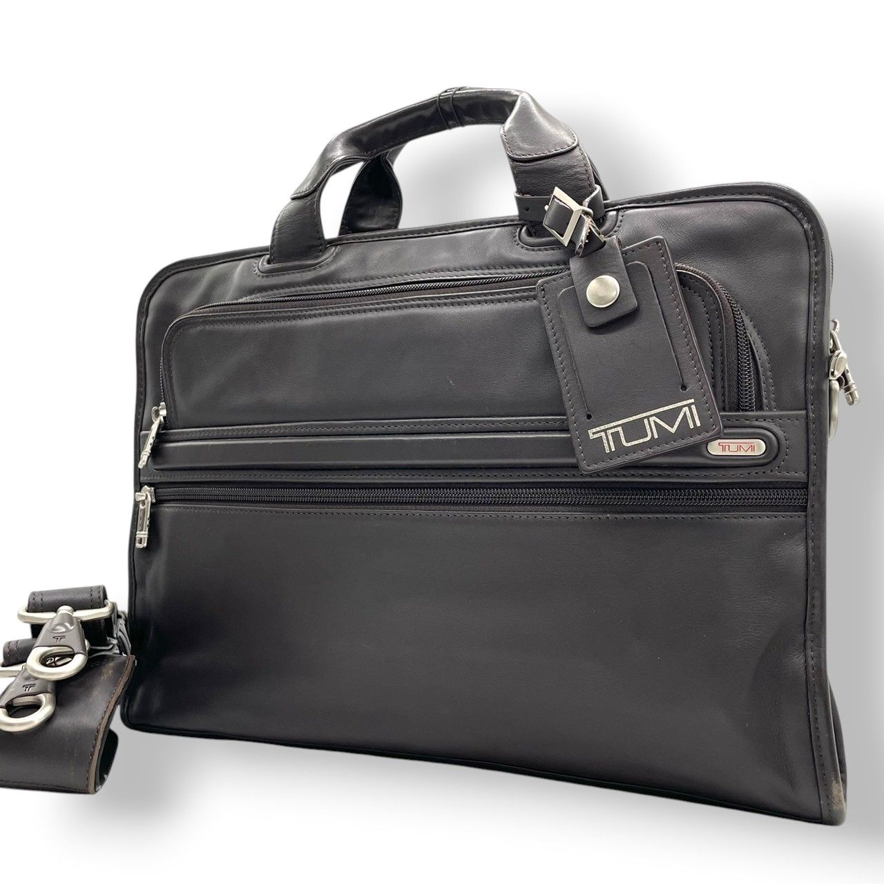TUMI レザービジネスショルダーバック TUMI トゥミ ブリーフケース ビジネスバッグ 2WAY ショルダーバッグ