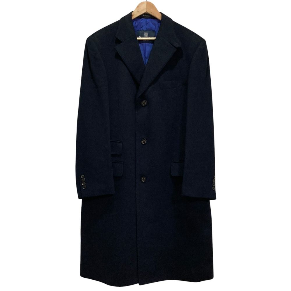 美品 Aquscutumアクアスキュータム カシミヤ チェスターコート 42 美品 Aquascutum アクアスキュータム カシミヤ100％ チェスターコート