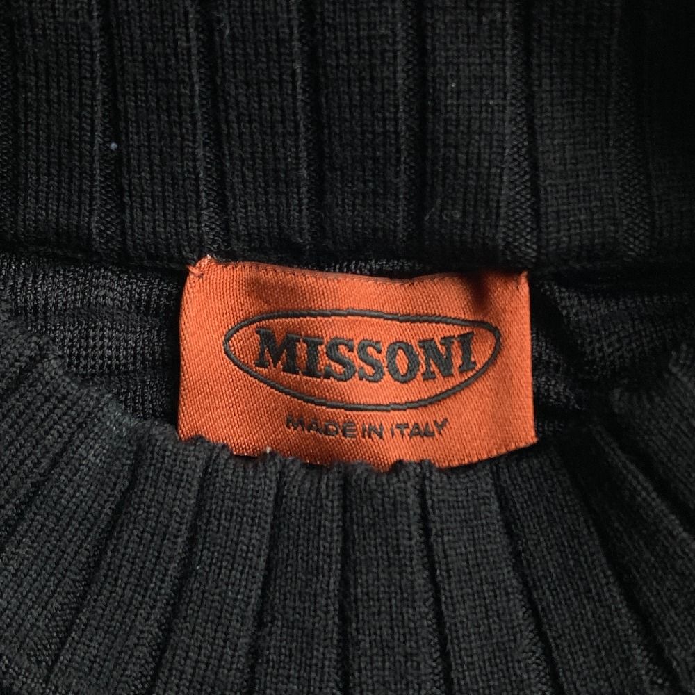 美品 MISSONI ミッソーニ モックネック ノースリーブ ニット セーター