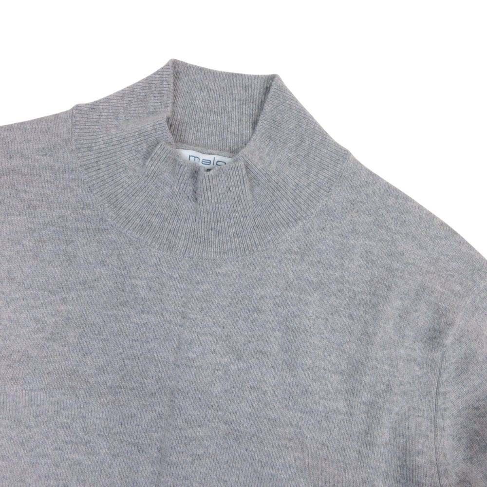 美品 Malo Optimum マーロ ウールカシミヤ ニット セーター ハイネック