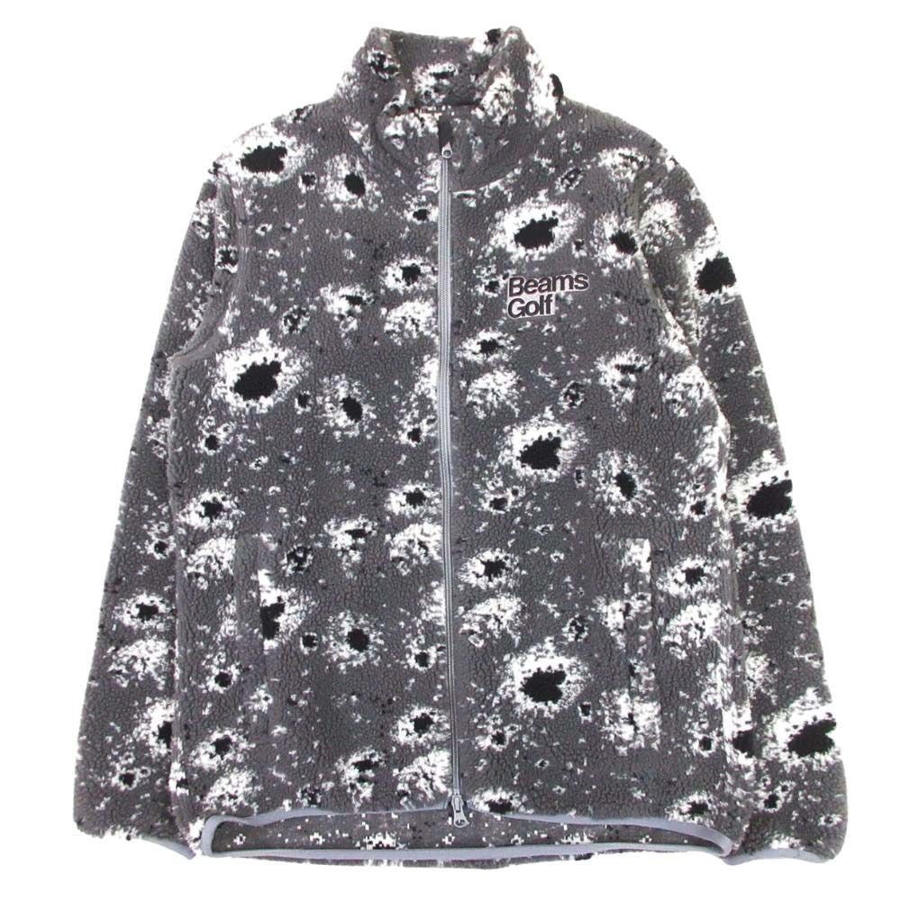 美品 BEAMS GOLF ビームスゴルフ スペース ボアフリース ジャケット