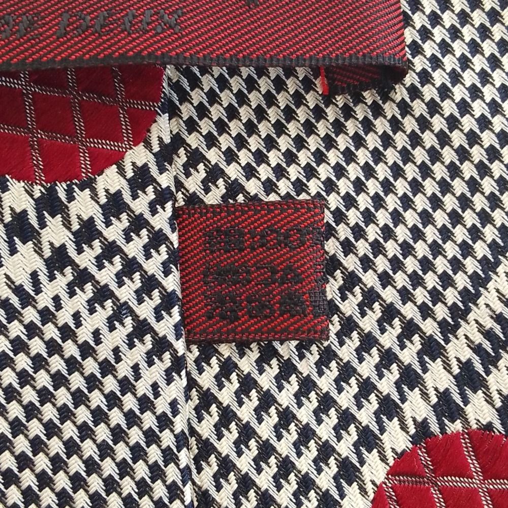 美品 COMME des GARCONS HOMME DEUX コムデギャルソン オムドゥ タータンチェック柄 シルク ネクタイ グリーン レッド メンズ 古着 中古 USED COMME des GARCONS HOMME DEUX コムデギャルソンオムドゥ メンズ