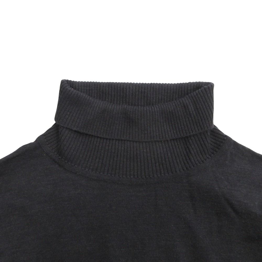 ジョンスメドレー　マーガレットハウエル　別注　タートルネック　黒 美品 JOHN SMEDLEY ジョンスメドレー MARGARET HOWELL マーガレット