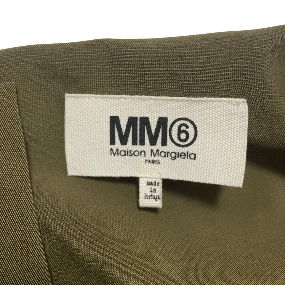 美品 MM6 MAISON MARGIELA エムエムシックス ポリエステルツイル
