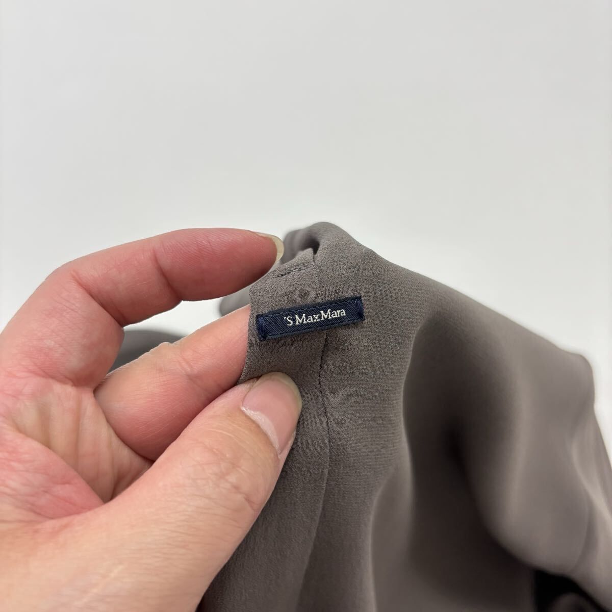 S Max Mara エス マックスマーラ MAXMARA シルク シフォン プル 